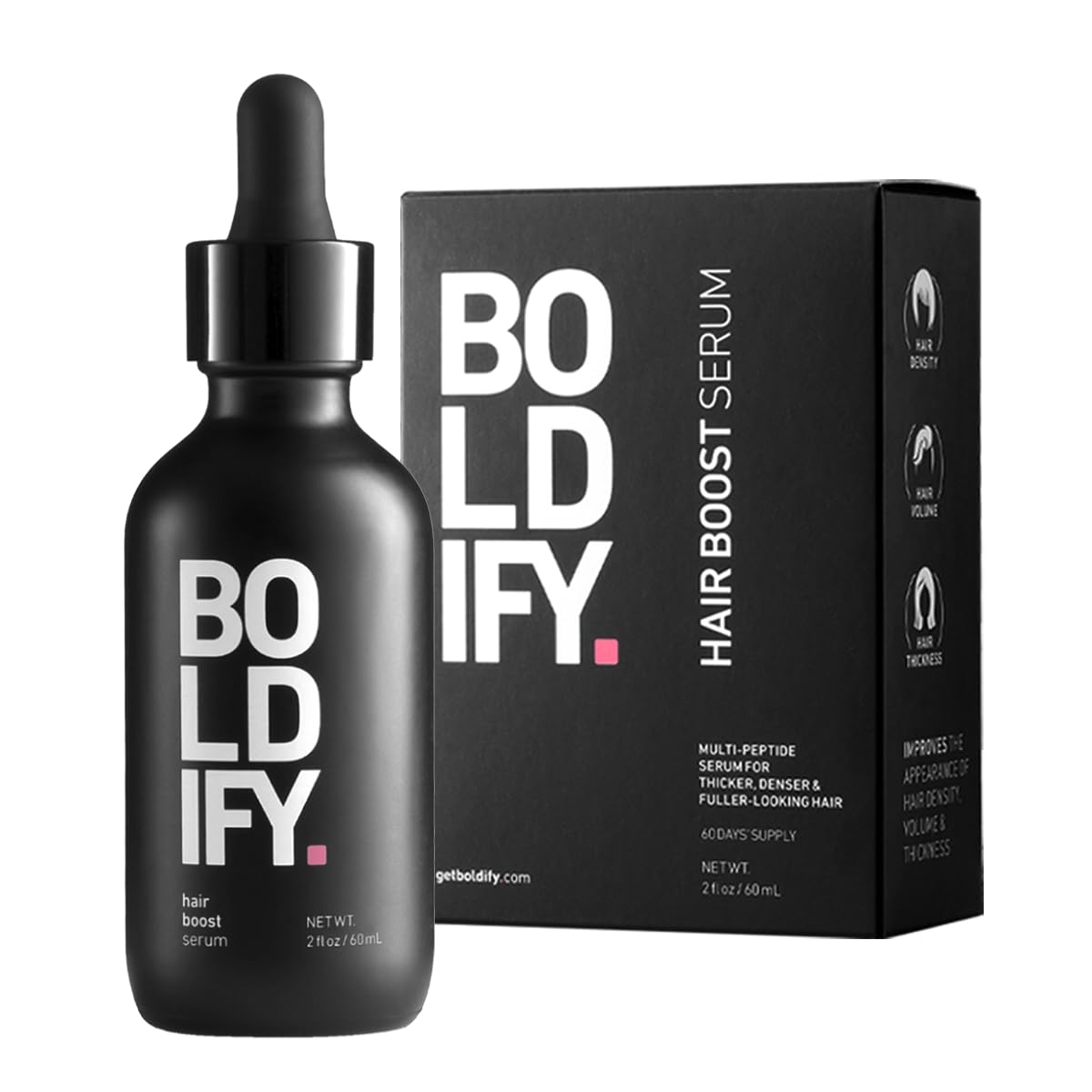Amazon.com : BOLDIFY Hair Growth Serum - 2 oz, 30 Natural Boosters